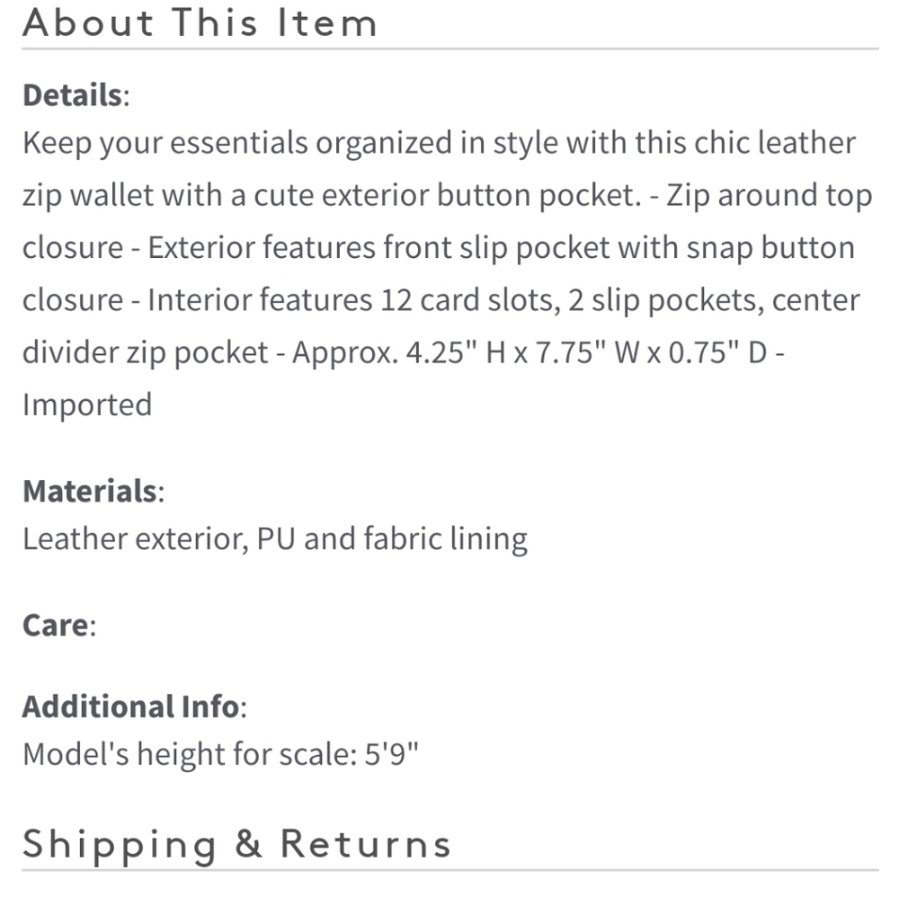 Marc Jacob Wallet - Picture 7 of 8